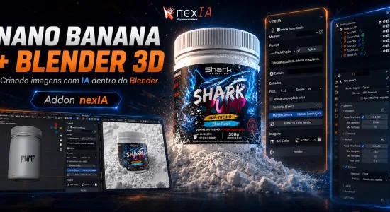 Nano Banana + Blender 3D